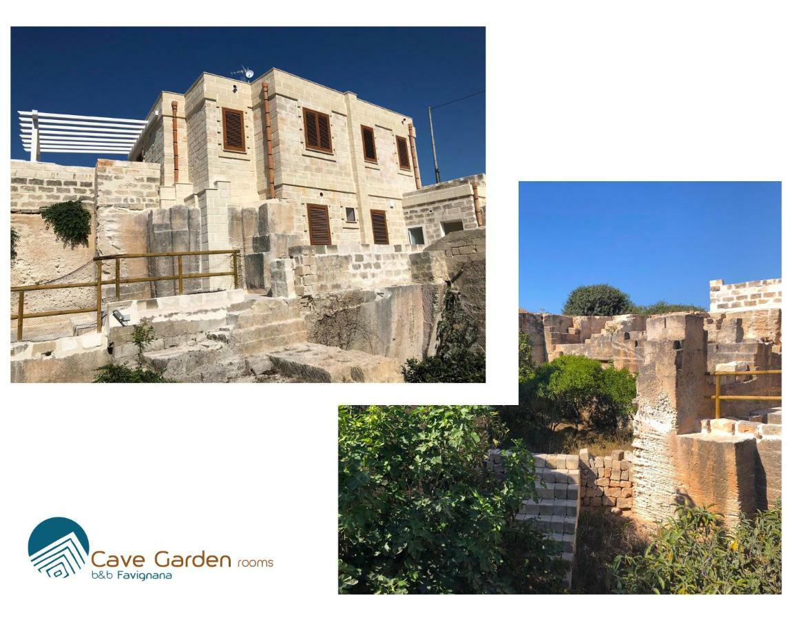 Cave Garden Rooms Favignana Bagian luar foto